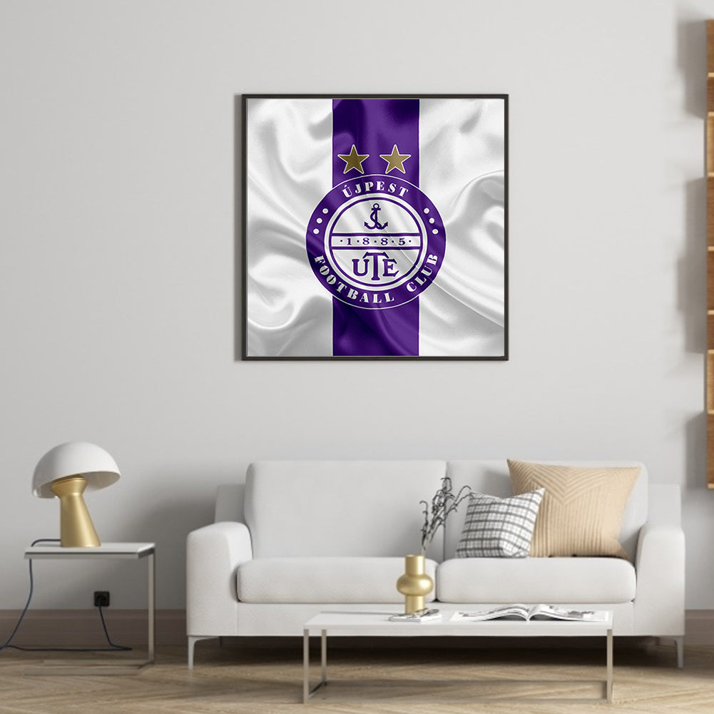 Uypest Football Club - Full Round Drill Diamond Painting 50*50CM