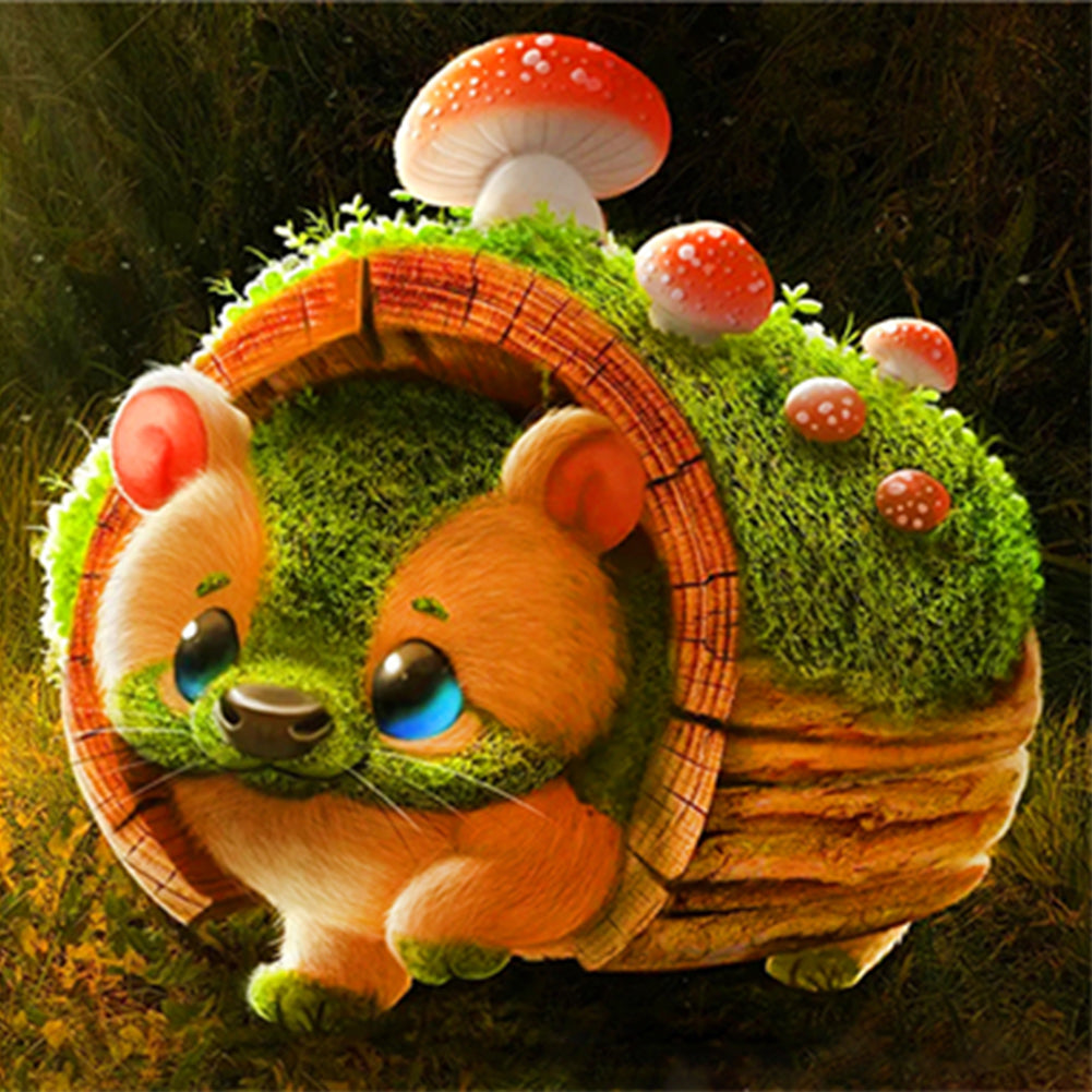 Cute Dessert Animal - Full Round Drill Diamond Painting 30*30CM