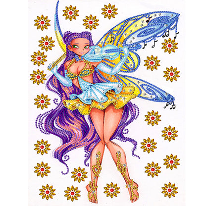 Fairy - Special Shaped Drill Diamond Painting 30*40CM