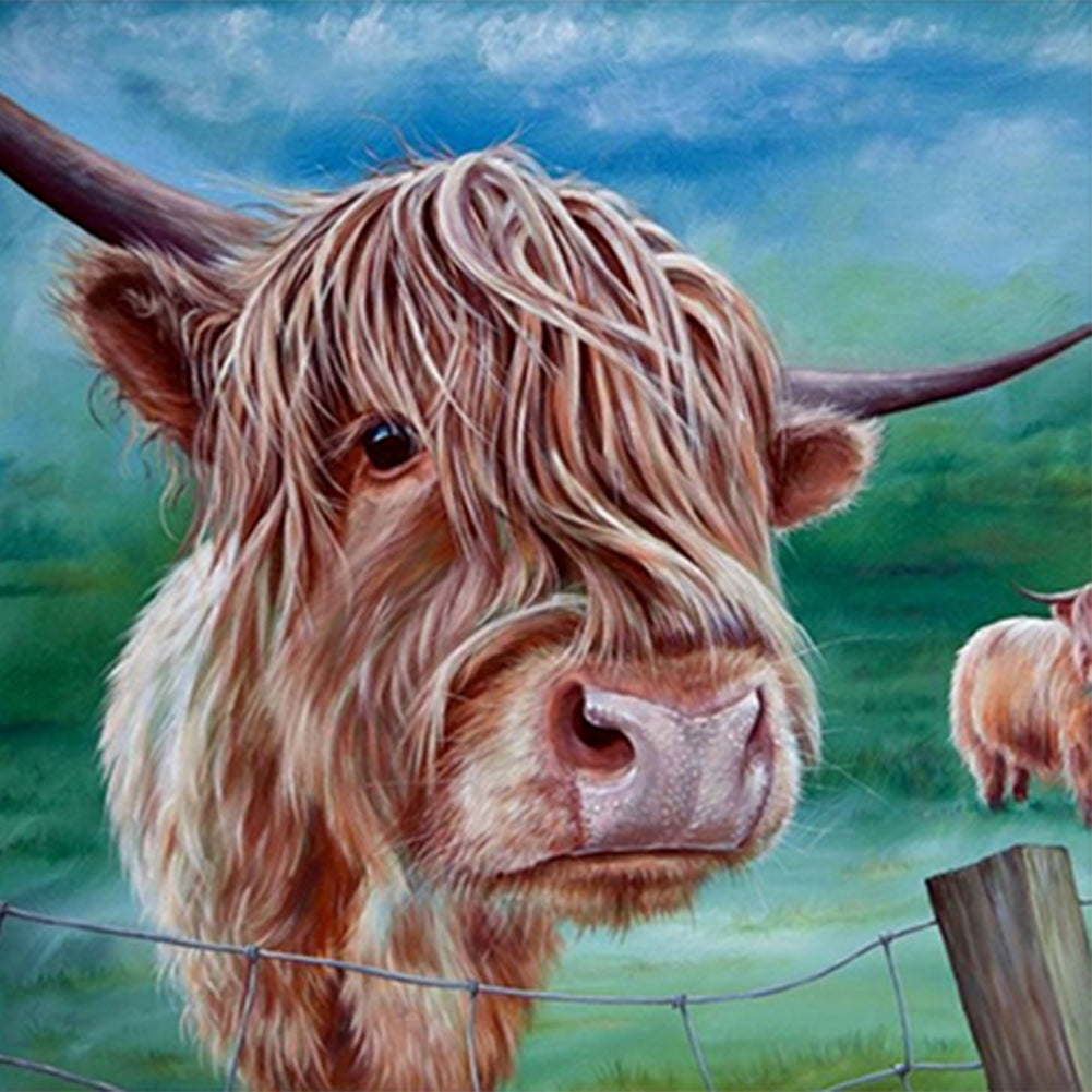 Yak - Full Round Drill Diamond Painting 30*30CM