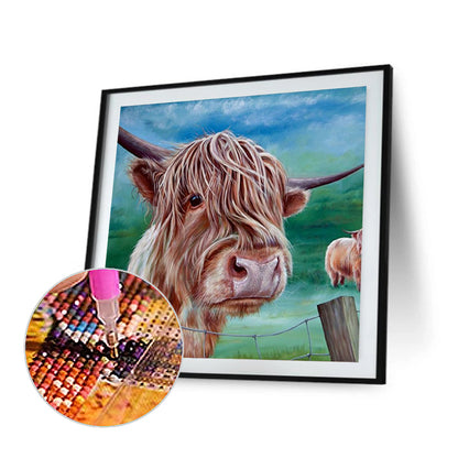 Yak - Full Round Drill Diamond Painting 30*30CM