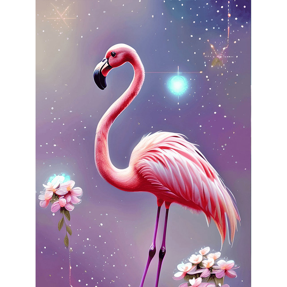 Flamingo - Full Round Drill Diamond Painting 30*40CM