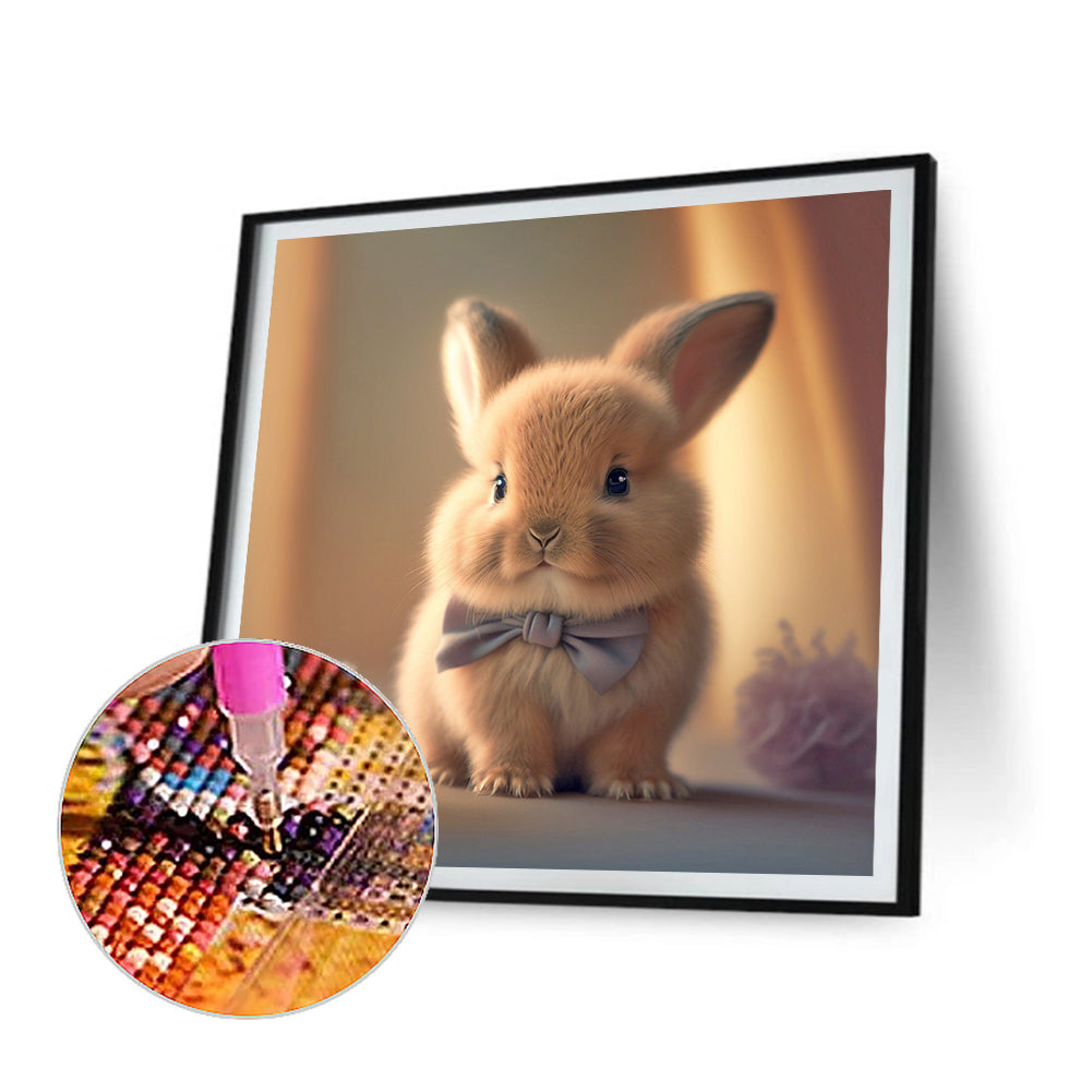 Bunny - Full Round Drill Diamond Painting 30*30CM