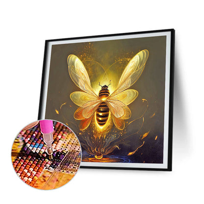 Bee - Full Round Drill Diamond Painting 30*30CM