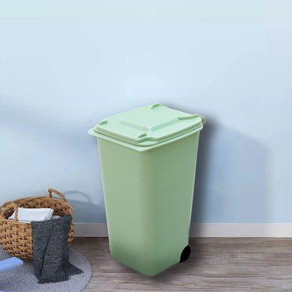 Mini Clean Trash Desk 650ml Cleaning Barrel Plastic Wastebasket for Coffee Table