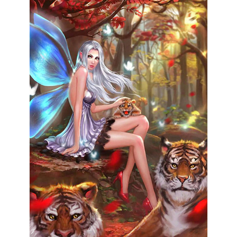 Elves - Full Round Drill Diamond Painting 30*40CM