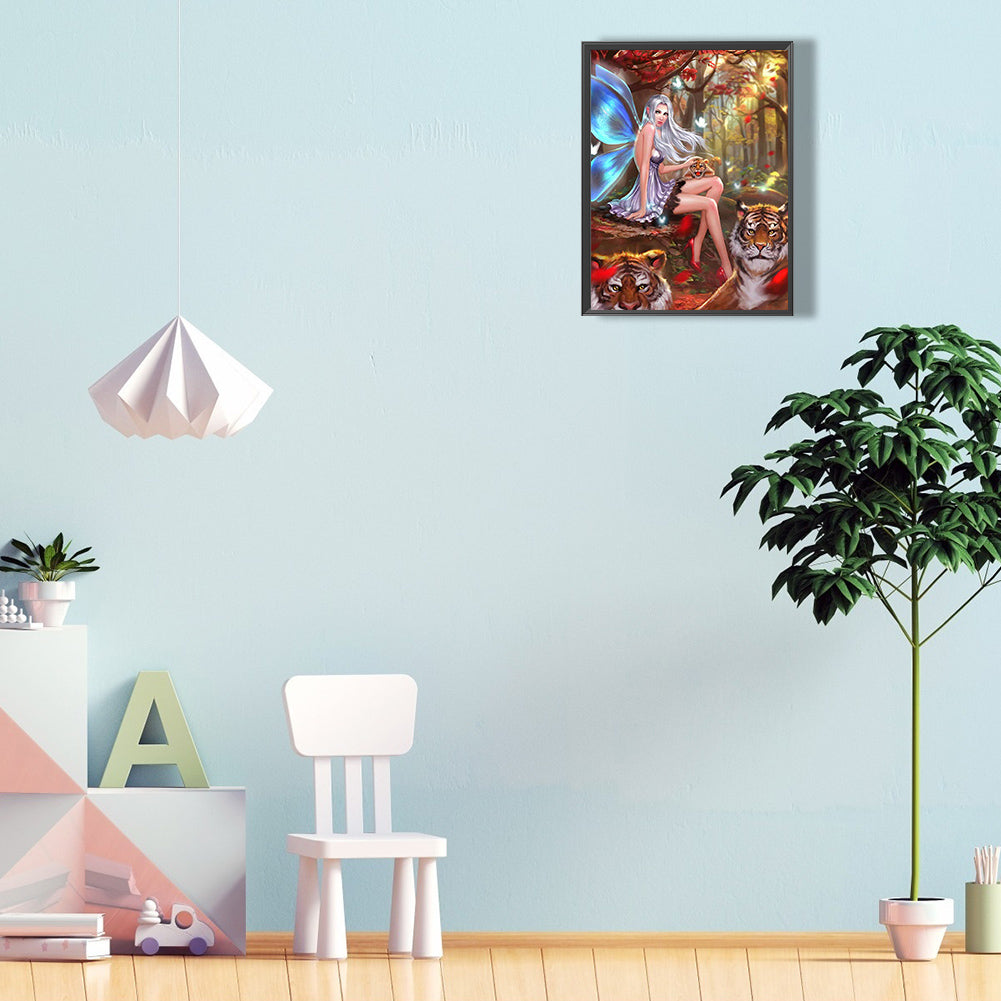 Elves - Full Round Drill Diamond Painting 30*40CM