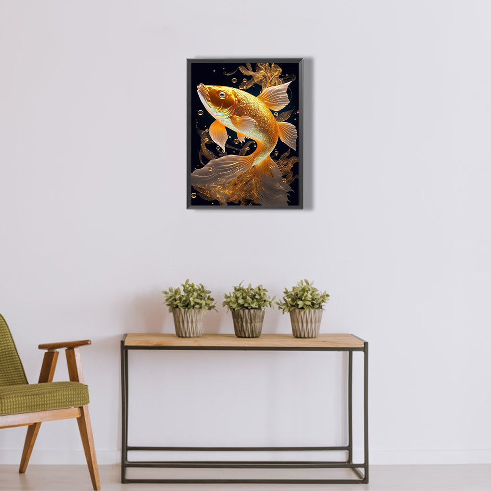 Koi Carp - Full Round Drill Diamond Painting 30*40CM