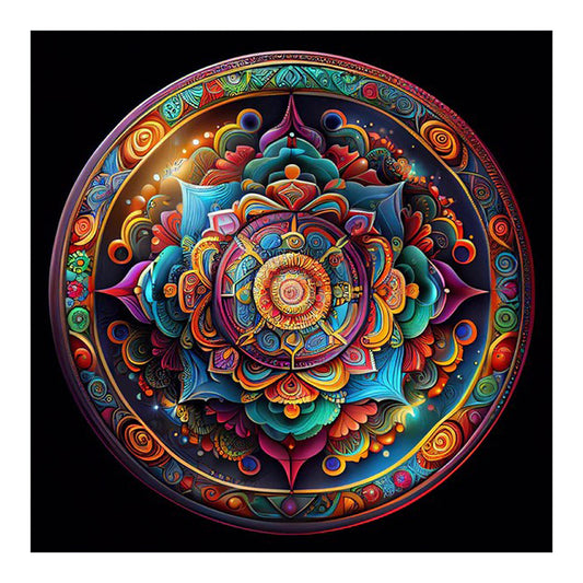 Mandala - Full Square Drill Diamond Painting 30*30CM