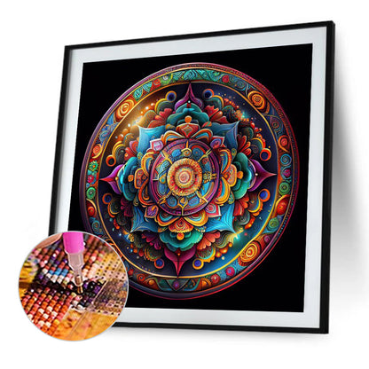 Mandala - Full Square Drill Diamond Painting 30*30CM