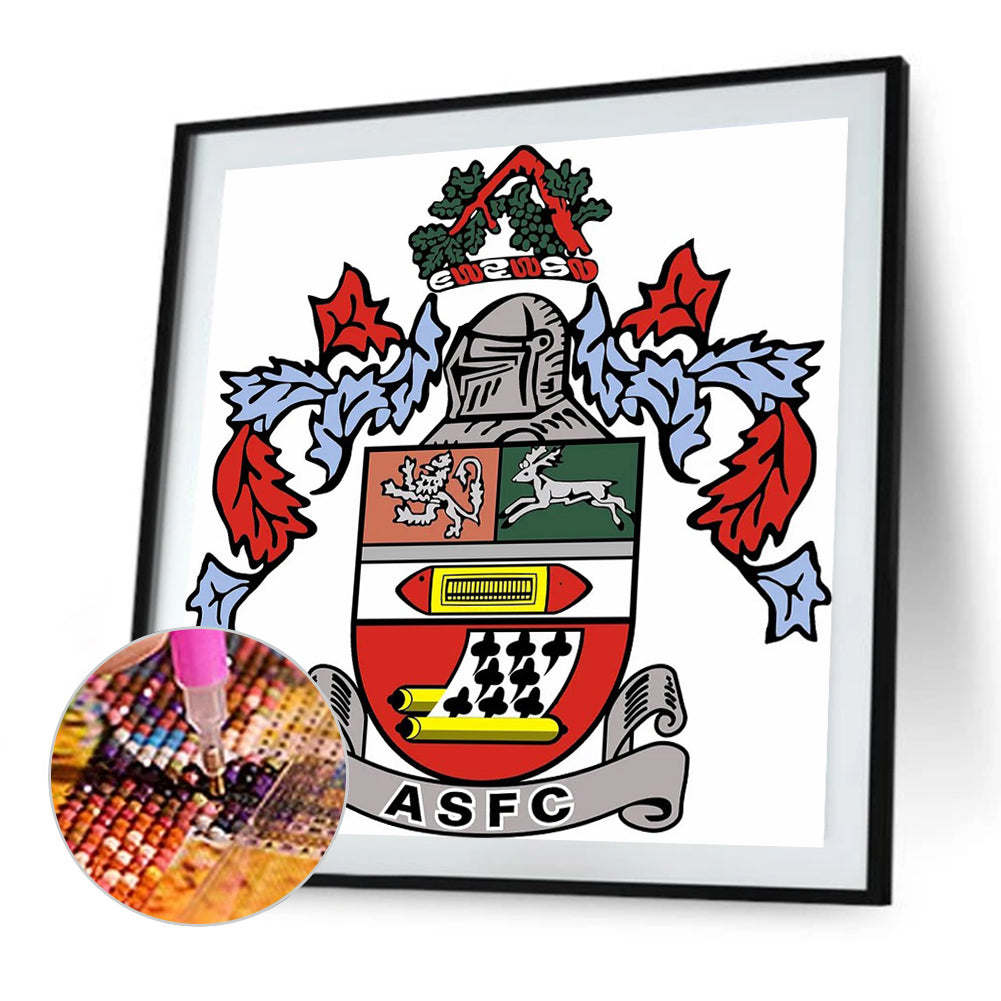 Accrington Stanley Football Club - Full Round Drill Diamond Painting 35*35CM