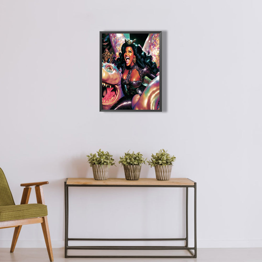 Beauty And The Beast - Full Round Drill Diamond Painting 30*40CM