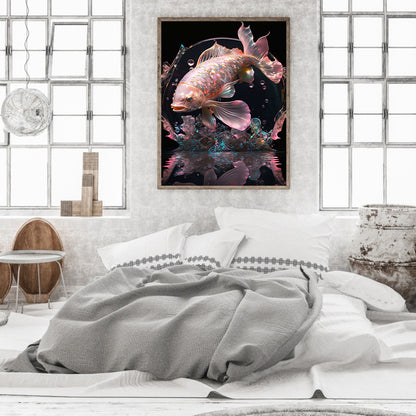 Koi Carp - Full Square Drill Diamond Painting 30*40CM