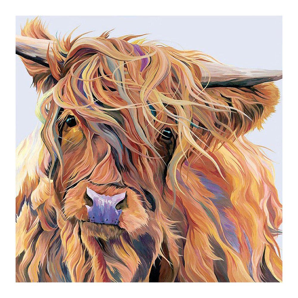 Highland Yak - Full Square Drill Diamond Painting 40*40CM