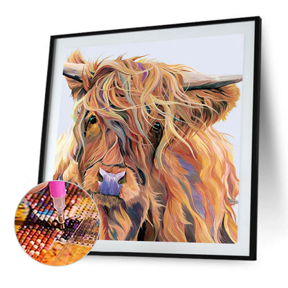 Highland Yak - Full Square Drill Diamond Painting 40*40CM