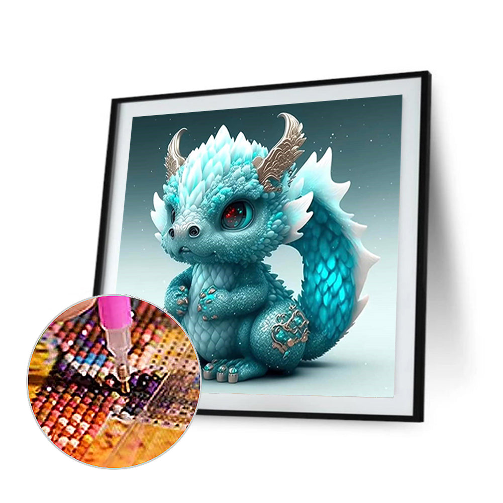 Dragon - Full Square Drill Diamond Painting 30*30CM