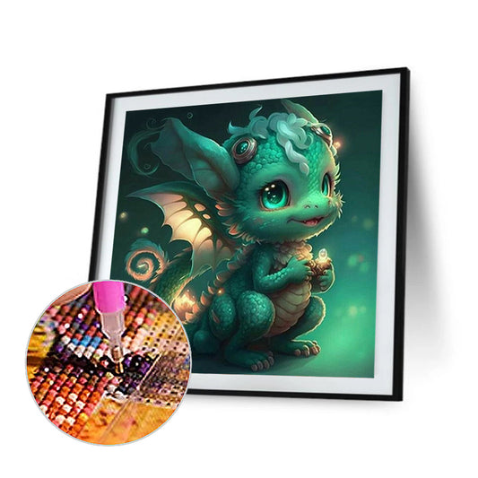 Dragon - Full Square Drill Diamond Painting 30*30CM