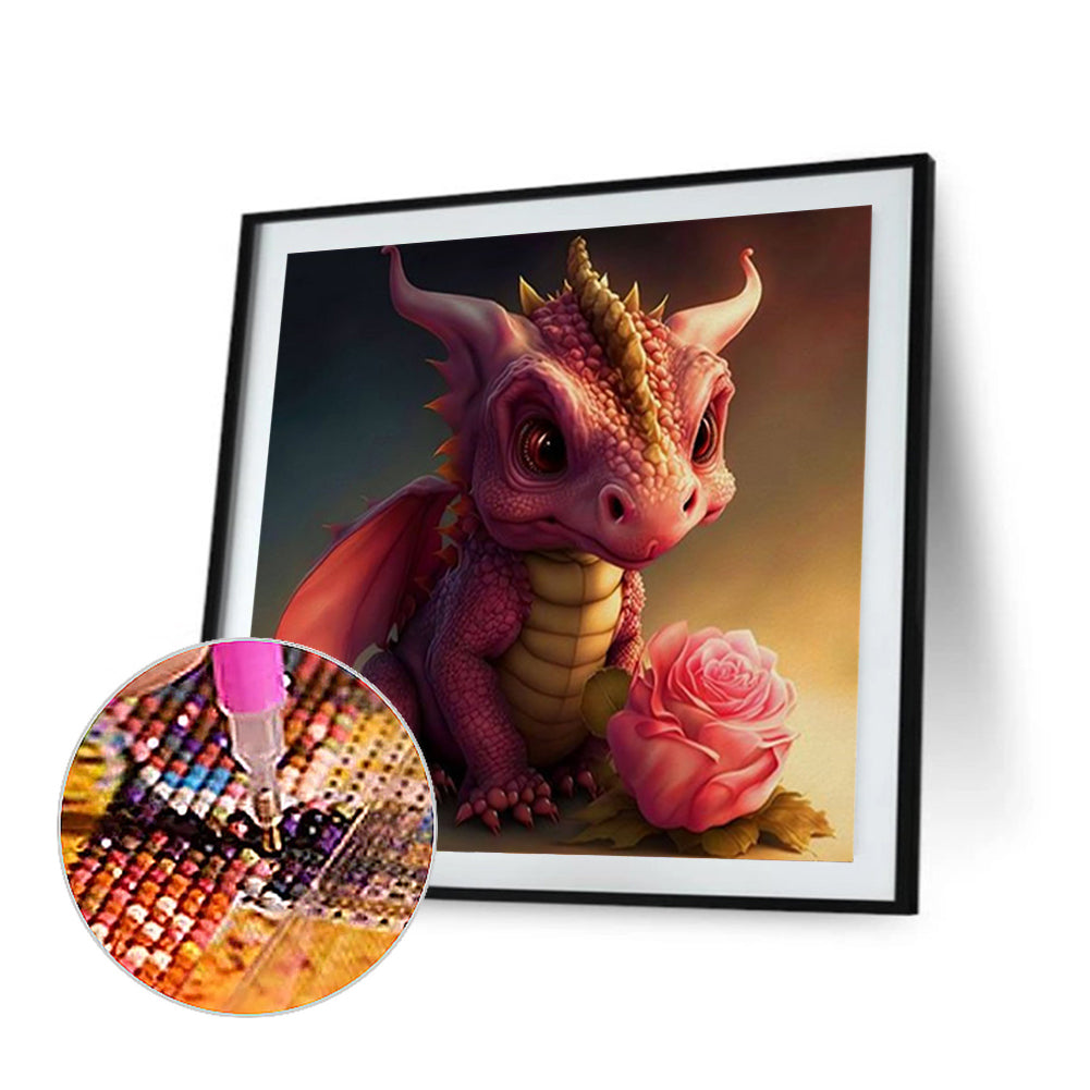Dragon - Full Square Drill Diamond Painting 30*30CM