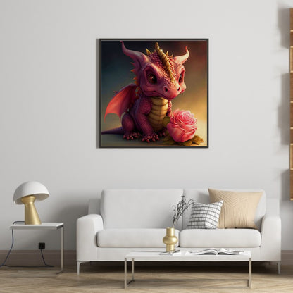 Dragon - Full Square Drill Diamond Painting 30*30CM