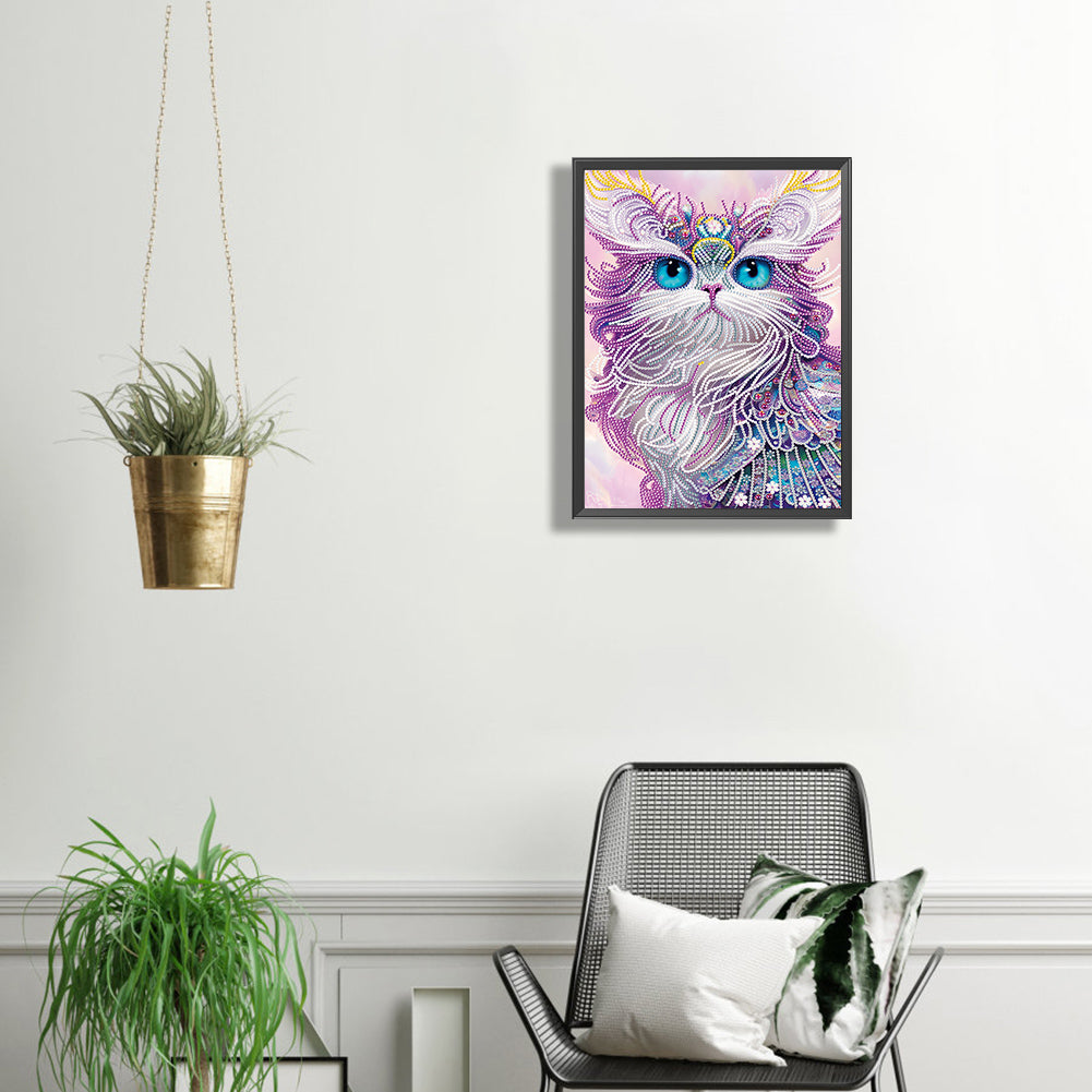 Owl - Special Shaped Drill Diamond Painting 30*40CM