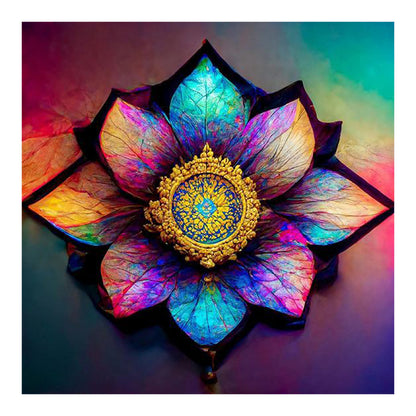 Colorful Mandala - Full Round Drill Diamond Painting 30*30CM