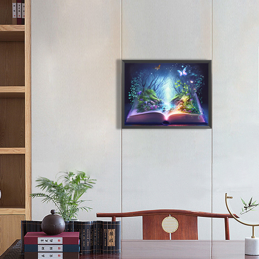Magic Book - Full Round Drill Diamond Painting 40*30CM