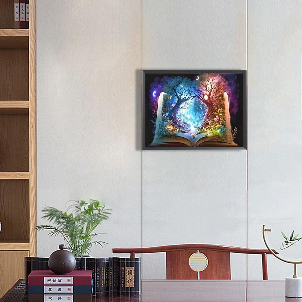 Magic Book - Full Round Drill Diamond Painting 40*30CM