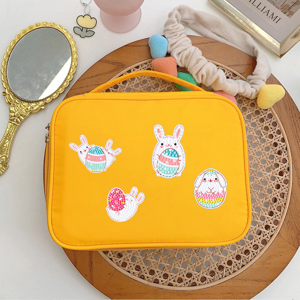 2pcs Diamonds Painting Stickers Kit Easter Style DIY for Kids Adult Gift Rewards
