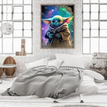 Yoda - Full Round Drill Diamond Painting 30*40CM