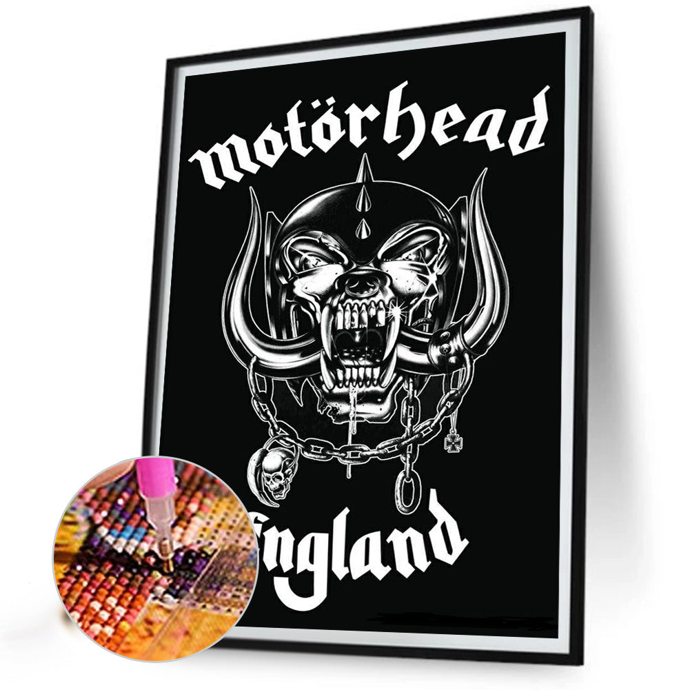 Motor Head - Full Square Drill Diamond Painting 50*60CM