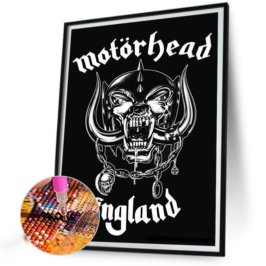 Motor Head - Full Square Drill Diamond Painting 50*60CM