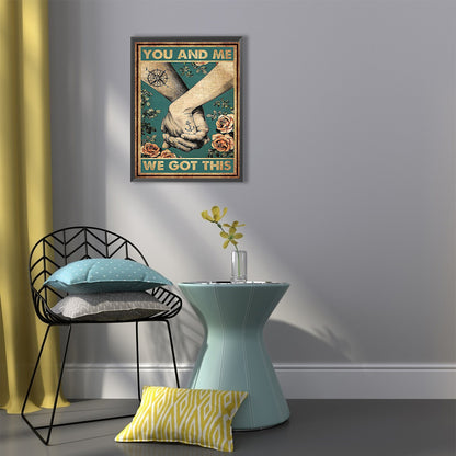 The Hands - Full Round Drill Diamond Painting 40*50CM
