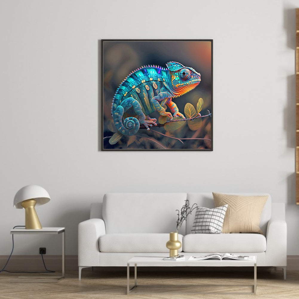Chameleon - Full Round Drill Diamond Painting 30*30CM