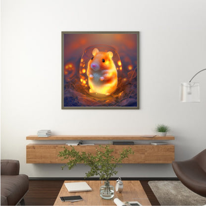 Small Hamster - Full Round Drill Diamond Painting 30*30CM