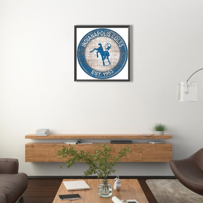 Indianapolis Colts - Full Round Drill Diamond Painting 40*40CM