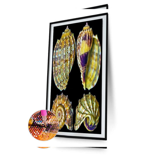 Beach Shells - Full Round Drill Diamond Painting 30*45CM