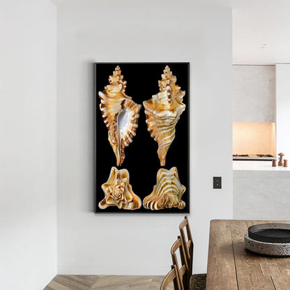 Beach Shells - Full Round Drill Diamond Painting 30*45CM