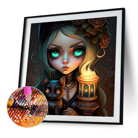 Elf Girl - Full Round Drill Diamond Painting 40*40CM
