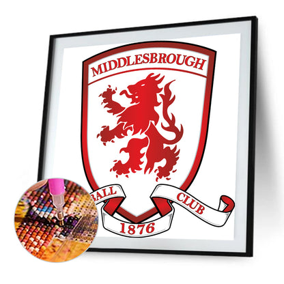 Middlesbrough Football Club - Full Round Drill Diamond Painting 40*40CM