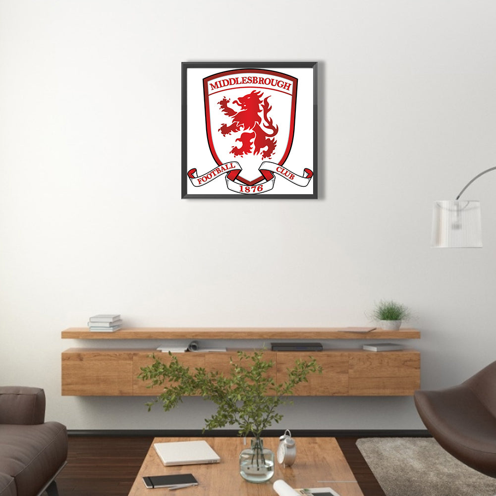 Middlesbrough Football Club - Full Round Drill Diamond Painting 40*40CM