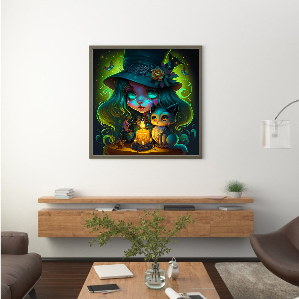 Animal Doll - Full Square Drill Diamond Painting 30*30CM