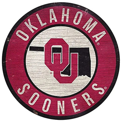 University Of Oklahoma - Full Round Drill Diamond Painting 50*50CM