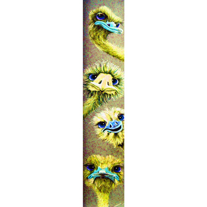 Ostrich - Full Round Drill Diamond Painting 25*125CM