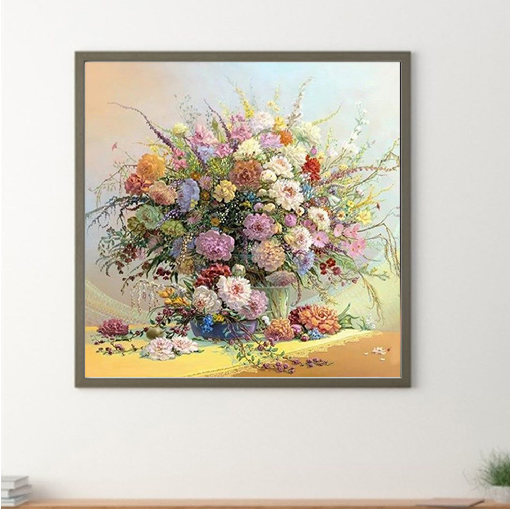 Classical Vase - Full Round Drill Diamond Painting 60*60CM