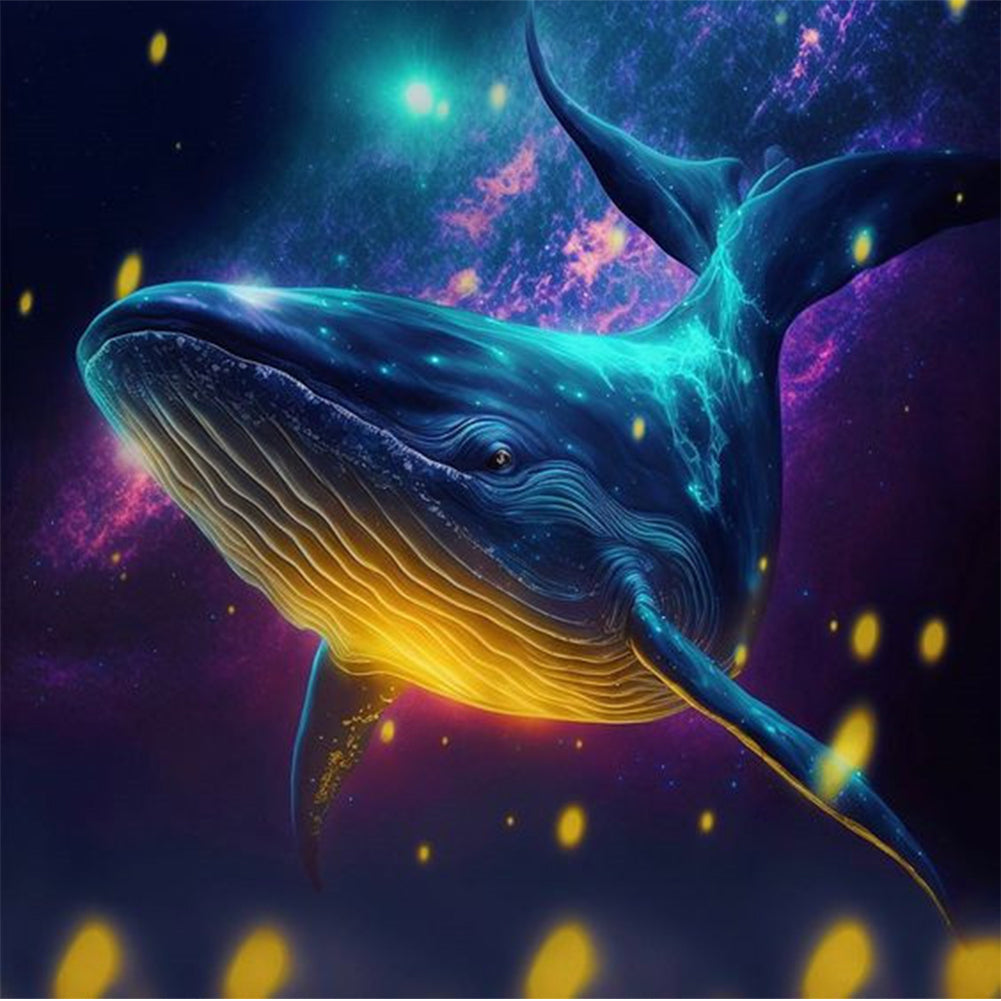Whale - Full Square Drill Diamond Painting 30*30CM