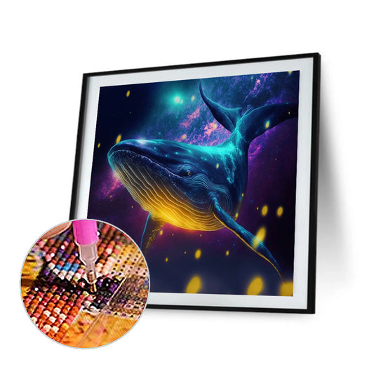 Whale - Full Square Drill Diamond Painting 30*30CM
