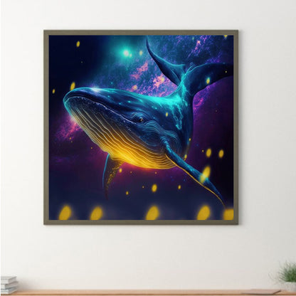 Whale - Full Square Drill Diamond Painting 30*30CM