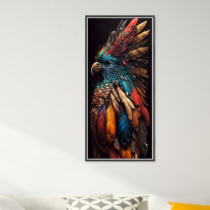 Colorful Owl - Full Square Drill Diamond Painting 40*80CM