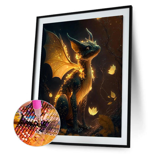 Pterosaur 30*40Ccm(canvas) full round drill diamond painting