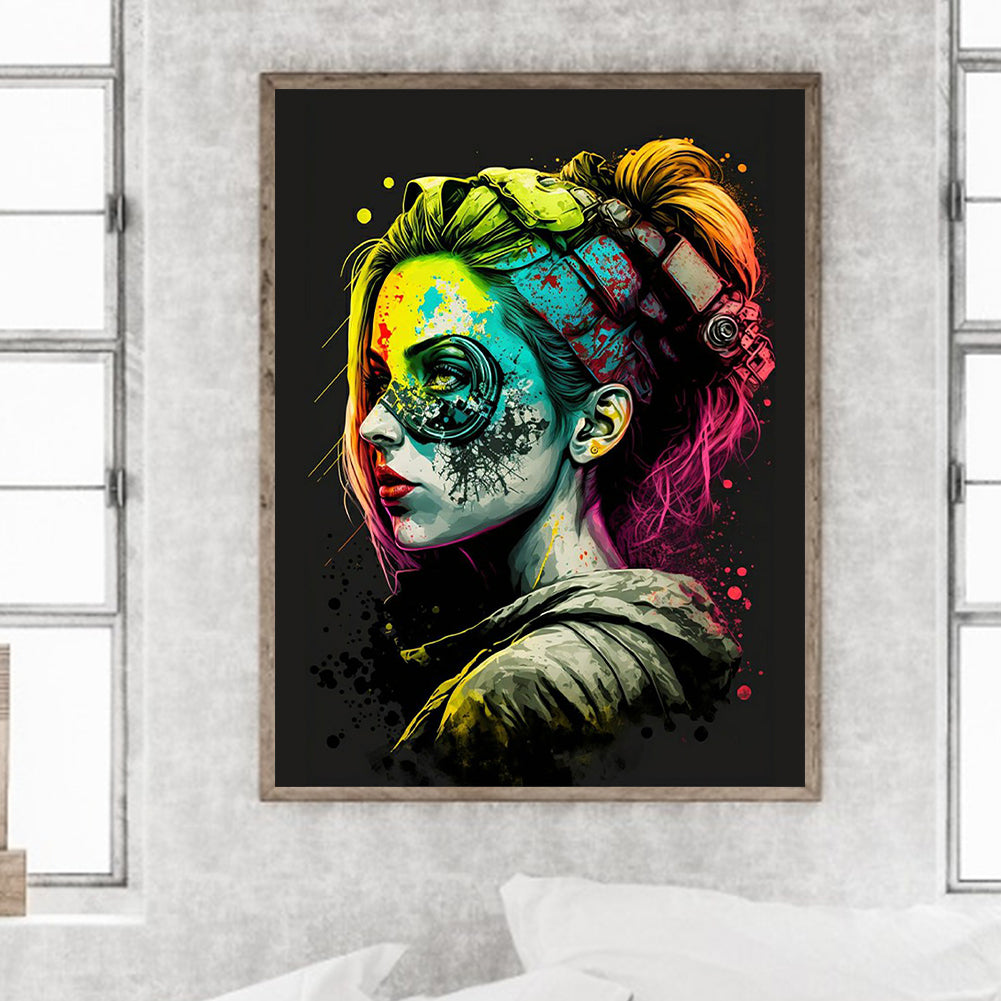 Personalized Makeup 30*40Ccm(canvas) full round drill diamond painting
